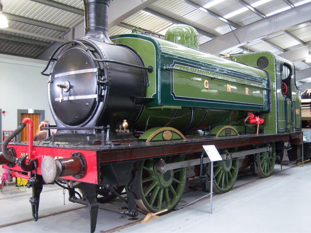 GNR locomotive 247, Locomotion Shildon, 28 April 2010