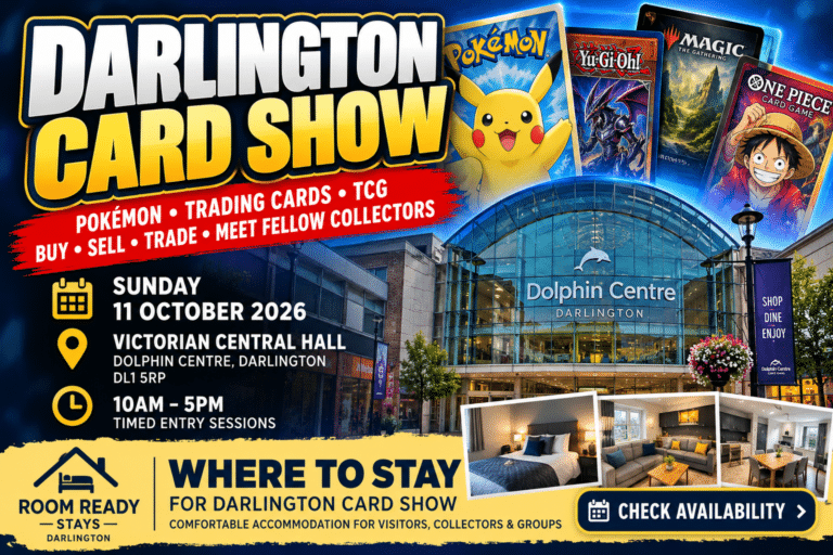 Darlington Card Show Promotional Poster